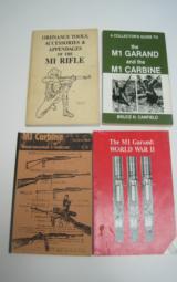 M1 Garand Books 4 Different Collectible Out Of Print - 1 of 5