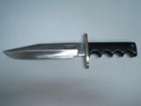 Vintage Randall Model 14 " Attack " Stainless Blade Leather Sheath + Stone NOS - 2 of 8