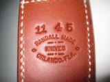 Randall 11 - 45 Alaskan Skinner 4 1/2 " Stainless Blade New Old Stock - 9 of 9