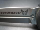 Benchmade Infidel Knife OTF Double Action Automatic (3.95" Satin) 3300 New in Box - 2 of 7