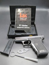 HECKLER & KOCH MODEL P7M8 W/ 2 8 ROUND MAGAZINES MINT IN BOX W/ BROCHURE BRUSH & TAKEDOWN TOOL - 2 of 10