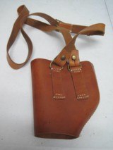 MAUSER .45 ACP CHINESE TYPE 17 BROOMHANDLE SHOULDER HOLSTER FOR GUN W/WOOD STOCK N.O.S. - 2 of 2