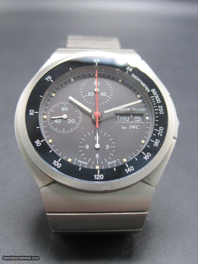 IWC Porsche Design Chronograph Day Date Titanium Automatic 42mm Exc. +