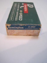 250 Savage Remington high Speed 100 gr. Pointed Soft Point 20 Rounds - 5 of 5