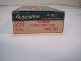 250 Savage Remington high Speed 100 gr. Pointed Soft Point 20 Rounds - 3 of 5