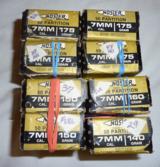 7MM Nosler Partition Bullets 362 Bullets Total In Original Boxes 140 , 150 , 160 , 175 grains - 1 of 1