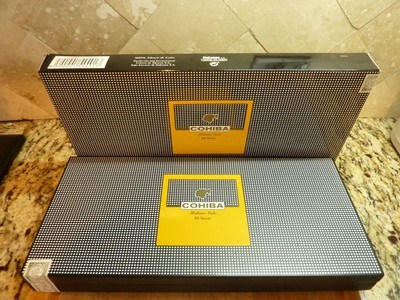 Cohiba Habana Empty Cigar Humidor for 50 Cohiba Short Cigars W/Box Exc ++