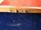 Percussion 2 Pistol Antique Wooden Gun Case - 4 of 11