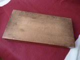Percussion 2 Pistol Antique Wooden Gun Case - 8 of 11