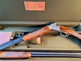 Very Nearly New Joel Etchen Special Beretta 687 Silver Pigeon III, 20/28 2-Barrel Set, 28" Barrels, EELL upgraded Straight Stock with Trunk Case - 14 of 15