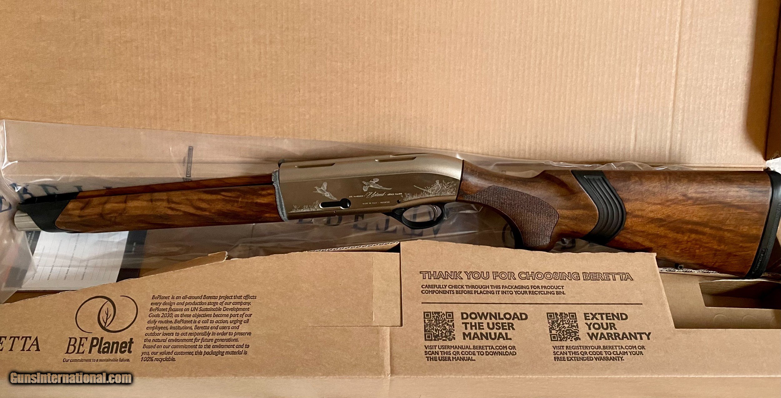 Beretta A400 Upland, 20 Gauge, 26" Barrel with Optima HP Choke Tubes