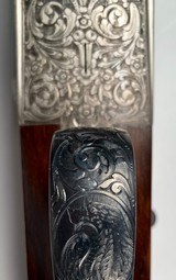 Armas Garbi Model 200 20ga with custom engraving and 26