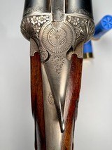 GUNSMITH SPECIAL - A. Rousfon signed hand engraved French Sideplated Boxlock, 12 Gauge - 9 of 11