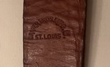 Vintage Brauer Brothers Model 15S Leather Ammunition Belt 31 Rnds 22 Cal - 3 of 5