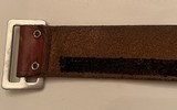 Vintage Brauer Brothers Model 15S Leather Ammunition Belt 31 Rnds 22 Cal - 4 of 5