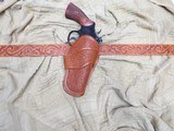 Will Ghormley #4 Lone Star Holster for S&W K Frames, Colt Anaconda, Ruger GP100 & Redhawk with 4