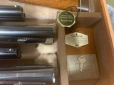 Belgian Superposed lightning cased 4 Barrel skeet set - 13 of 15