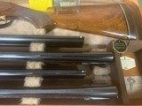 Belgian Superposed lightning cased 4 Barrel skeet set - 14 of 15