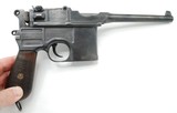 ALL MATCHING GERMAN C96 WWI MAUSER BROOMHANDLE PISTOL, 7.63MM - 2 of 14