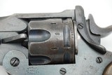 SCARCE UNCUT WEBLEY MARK II REVOLVER, NAVY UNIT MARKED, .455 CAL, WEBLEY MKII, WILL SHIP TO CANADA - 2 of 13