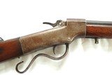 RARE DUAL IGNITION BALLARD RIFLE, 38 CAL RIMFIRE/PERCUSSION CAP - 4 of 13