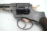 UNUSUAL 7.5MM SWEDISH HUSQVARNA 1887 REVOLVER, NO SERIAL NUMBERS, PRE PRODUCTION GUN? - 5 of 13