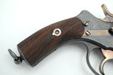 UNUSUAL 7.5MM SWEDISH HUSQVARNA 1887 REVOLVER, NO SERIAL NUMBERS, PRE PRODUCTION GUN? - 13 of 13