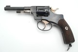 UNUSUAL 7.5MM SWEDISH HUSQVARNA 1887 REVOLVER, NO SERIAL NUMBERS, PRE PRODUCTION GUN? - 10 of 13