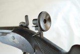 Heavy American percussion target rifle with set triggers by G. Beuttenmuller, Chicago, circa Civil War - 11 of 13
