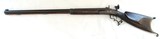 Heavy American percussion target rifle with set triggers by G. Beuttenmuller, Chicago, circa Civil War - 1 of 13