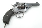 SCARCE ALL ORIGINAL WEBLEY MKIII COMMERCIAL REVOLVER, UNCUT .455 CAL, WILL SHIP TO CANADA - 1 of 12