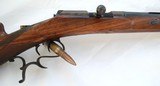 FINE GERMAN BOLT ACTION SCHUETZEN RIFLE, 8,15 X 46, SUHL MADE - 4 of 13