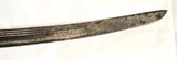 MID 1800S MOROCCAN NIMCHA SWORD, RHINO HORN HANDLE, NORTH AFRICA ISLAMIC SWORD - 9 of 13