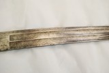 MID 1800S MOROCCAN NIMCHA SWORD, RHINO HORN HANDLE, NORTH AFRICA ISLAMIC SWORD - 2 of 13