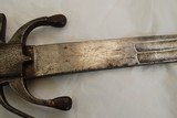 MID 1800S MOROCCAN NIMCHA SWORD, RHINO HORN HANDLE, NORTH AFRICA ISLAMIC SWORD - 10 of 13