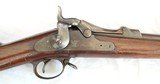 US SPRINGFIELD MODE 1884 TRAPDOOR RIFLE, 45-70, RAM ROD BAYONET, HOODED SIGHT, NICE CONDITION - 9 of 10