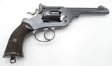 BRITISH WEBLEY WG REVOLVER, ALL MATCHING, 455/476 CAL - 3 of 13