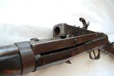 SCARCE PRE-CIVIL WAR HALL BREECH LOADING CARBINE WITH BAYONET, MEXICAN AMERICAN WAR - 12 of 15