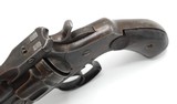 FIRST MODEL SMITH WESSON DOUBLE ACTION
FRONTIER REVOLVER, 44-40 WINCHESTER, SERIAL # 208 - 6 of 10