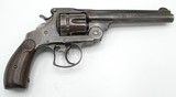 FIRST MODEL SMITH WESSON DOUBLE ACTIONFRONTIER REVOLVER, 44-40 WINCHESTER, SERIAL # 208