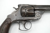 FIRST MODEL SMITH WESSON DOUBLE ACTION
FRONTIER REVOLVER, 44-40 WINCHESTER, SERIAL # 208 - 2 of 10
