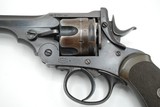 BRITISH WEBLEY MARK IREVOLVER, MARK ONE REVOLVER, 45 ACP, - 3 of 14