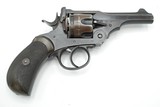BRITISH WEBLEY MARK IREVOLVER, MARK ONE REVOLVER, 45 ACP, - 9 of 14
