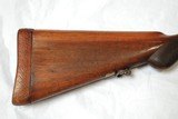 BRITISH UNDER LEVER DOUBLE RIFLE BY ADAMS, 500 EXPRESS(?) HAMMER SXS ENGLISH DOUBLE RIFLE - 3 of 15