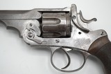 MATCHING ANTIQUE BRITISH WEBLEY WG REVOLVER, ORIGINAL 455/476 CALIBER, NICE BORE - 11 of 13