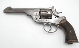 MATCHING ANTIQUE BRITISH WEBLEY WG REVOLVER, ORIGINAL 455/476 CALIBER, NICE BORE - 1 of 13