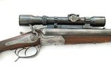 FINE GERMAN DRILLING WITH AUSTRIAN SCOPE, MADE IN 1920, COMBINATION RIFLE, 12 GA, 9.3 X 72MM - 9 of 15
