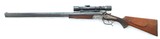 FINE GERMAN DRILLING WITH AUSTRIAN SCOPE, MADE IN 1920, COMBINATION RIFLE, 12 GA, 9.3 X 72MM - 2 of 15