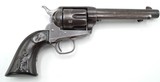 1883 SHIPPED COLT SAA PEACEMAKER REVOLVER 45 COLT, FACTORY LETTER, EAGLE GRIPS, 5 1/2 BARREL - 8 of 15