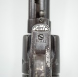 1883 SHIPPED COLT SAA PEACEMAKER REVOLVER 45 COLT, FACTORY LETTER, EAGLE GRIPS, 5 1/2 BARREL - 14 of 15